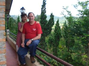 front balcony at home